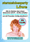 Sternzeichenparty Löwe