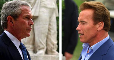 Gruppenavatar von Schwarzenegger for president. Den scheiss Bush braucht eh ka Mensch