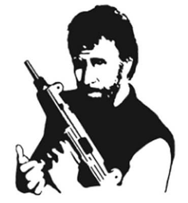 Gruppenavatar von Chuck Norris kann Drehtühren zuschlagen! Zweimal - gleichzeitig!