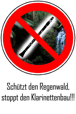 Gruppenavatar von Schützt den Regenwald, stoppt den Klarinettenbau!!!