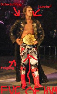 Gruppenavatar von Eine Schande für das World Wrestling Entertainment , wir kennen ihn besser unter dem Namen Edge(=Feigling)