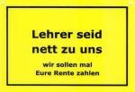 Gruppenavatar von [LeHrer seiD neTT zu uns][wir soLLen mAl Eure RenTe zaHlen]