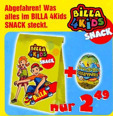 Gruppenavatar von Billa 4Kids Tüte- So ein Angebot gibt`s nie wieder!