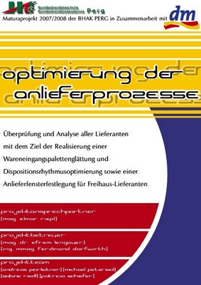 Gruppenavatar von Optimierung der Anlieferprozesse