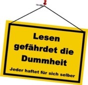 Gruppenavatar von Ich lese nicht -das gefährdet meine Dummheit.....