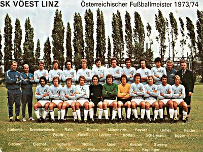 Gruppenavatar von Meister 1974 - SK VÖEST LINZ