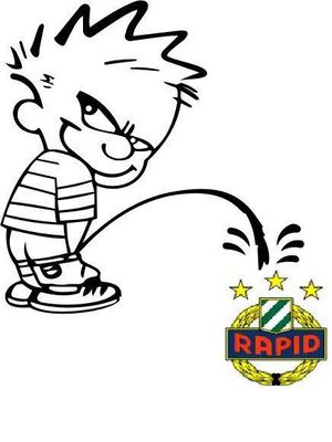 Gruppenavatar von Rapid ist so was von Scheiße!!!!!