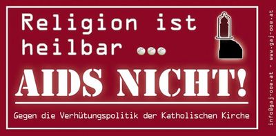 Gruppenavatar von Religion ist heilbar...Aids nicht !