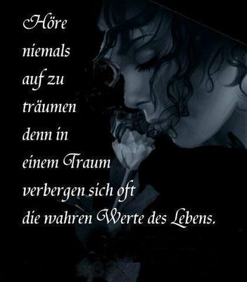 Gruppenavatar von ♪ Höre n!emaℓs auf zu †räumen denn !n e!nem Traum verberqen s!ch of† d!e wahren Wer†e des Lebens ♪