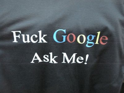 Gruppenavatar von fuck Google, ask me