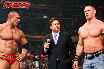 Gruppenavatar von batista vs john cena first time ever