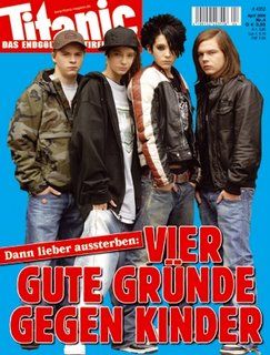 Gruppenavatar von warum Tokio Hotel wenn man auch MUSIK hören kann??