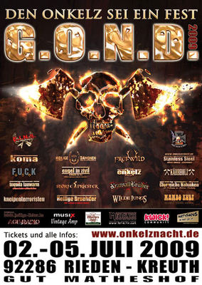 Gruppenavatar von Größte Onkelz Nacht Deutschlands 2009 (G.O.N.D.) ich bin dabei!!!