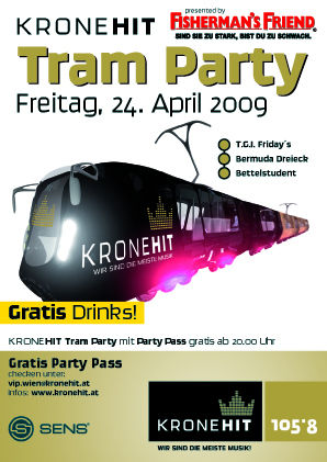 Kronehit Tram Party Wien