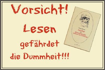 Gruppenavatar von Lesen gefährdet die Dummheit!!!