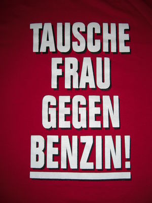 Gruppenavatar von TAUSCHE FRAU GEGEN BENZIN