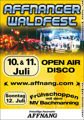 Gruppenavatar von Affnanger Waldfest: 10.-12. Juli 2009