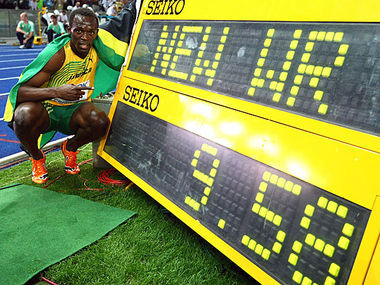 Gruppenavatar von WELTMEISTER über 100 u. 200 Meter:USAIN BOLT