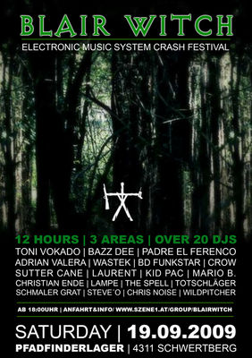 Gruppenavatar von *BLAIR WITCH - Electronic Music System Crash Festival*