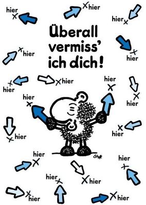 Gruppenavatar von Immer wenn du nicht da bist, sterbe ich vor freude auf das wiedersehen