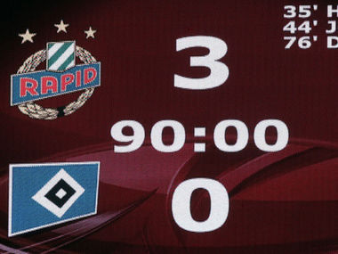 Gruppenavatar von Rapid Wien 3:0 HSV !!! Wir bisiegten den Deutschen Tabellenführer!!