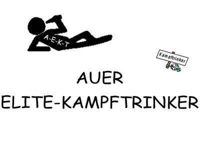 Gruppenavatar von TRINKEN kann FAST JEDER - SAUFEN - nur die ELITE - KAMPFTRINKER       ->       AU - ENDE