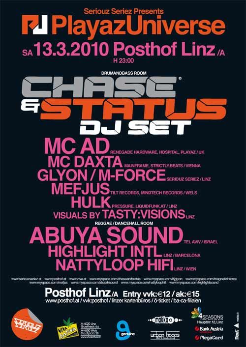 Playaz Universe - 13.03.2010 - Posthof