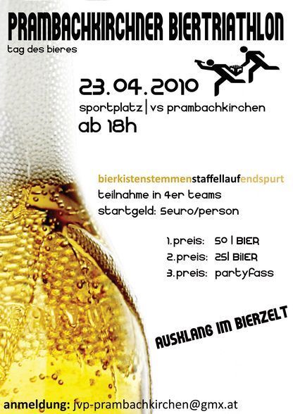 Prambachkirchner Biertriathlon@Sportplatz der Volksschule Prambachkirchen