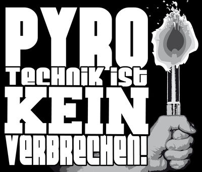 Gruppenavatar von Pyrotechnik ist kein Verbrechen