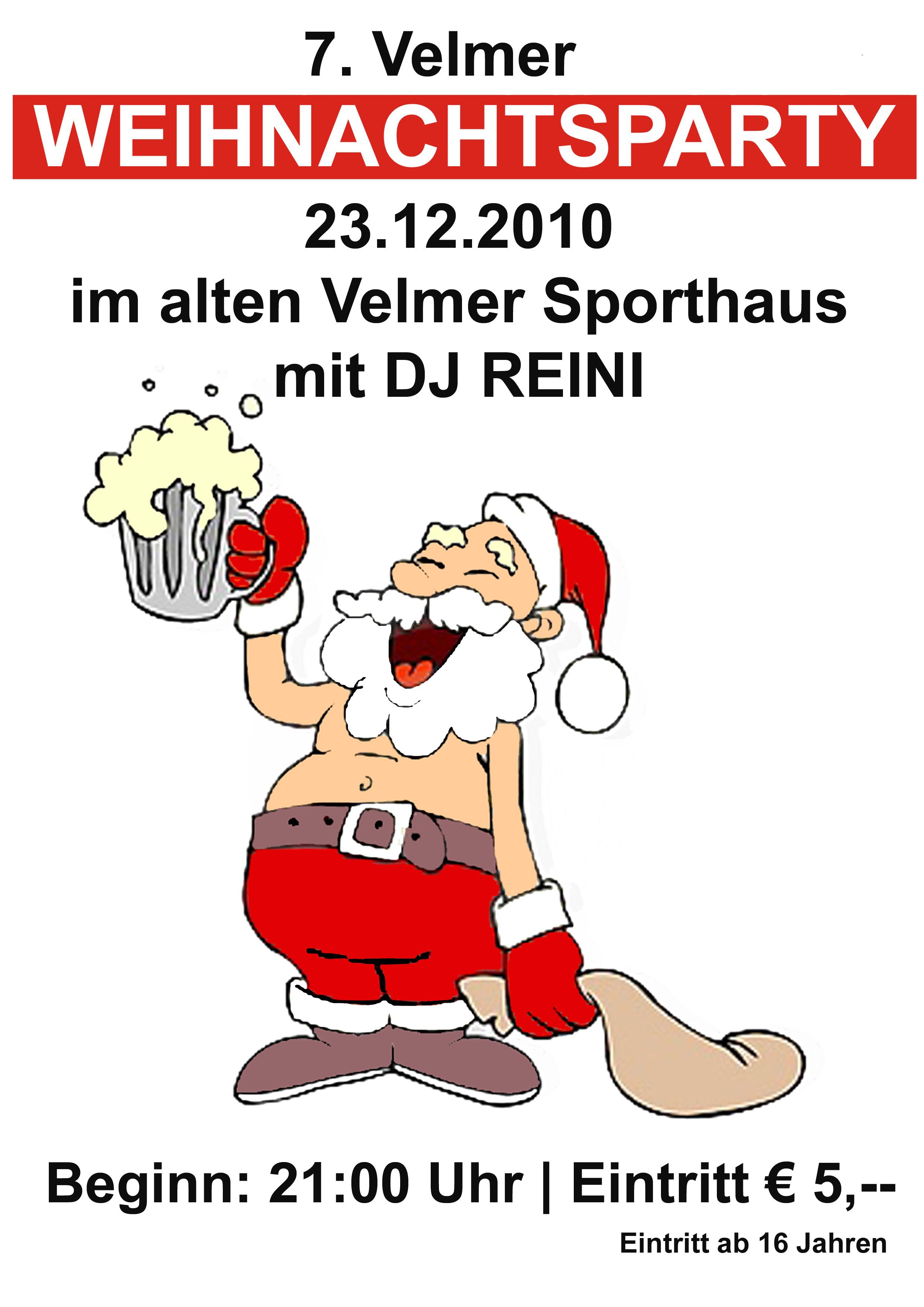 7 Velmer Weihnachtsparty@FSV - Altes Sport Haus