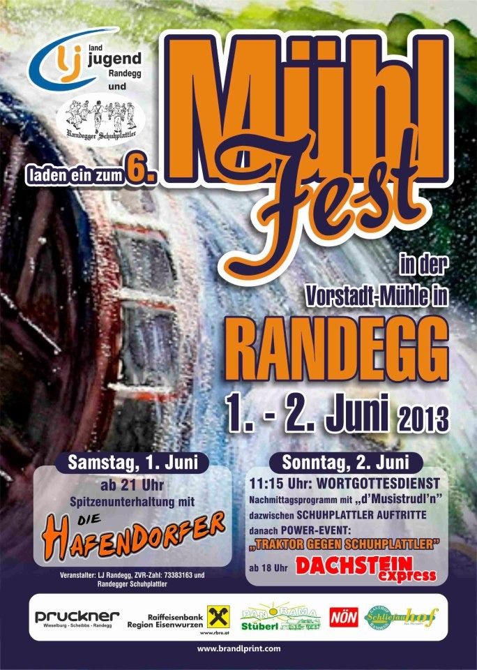 Mühlfest Randegg@Vorstadt - Mühle
