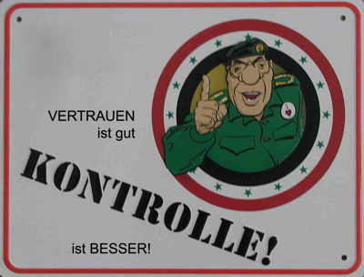 Gruppenavatar von Vertrauen ist gut - Kontrolle ist besser!