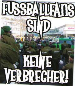 Gruppenavatar von Fußballfans sind KEINE Verbrecher!