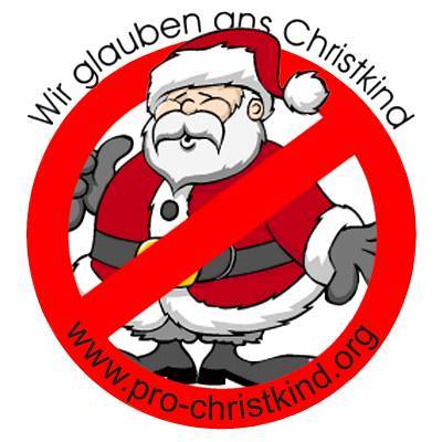Gruppenavatar von wir glauben noch ans christkind - keine chance dem weihnachtsmann