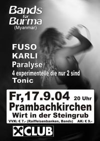 Bands for Burma@Wirt in der Steingrub