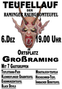 Teufellauf der Rauhgromteufel@Ortsplatz Großraming