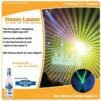 Neon Laser Show@Nachtschicht