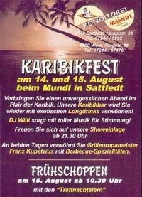 Mundl's Karibikfest@Café Konditorei Mundl