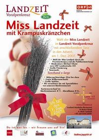 Wahl zur Miss Landzeit@Landzeit Autobahn-Restaurant Voralpenkreuz