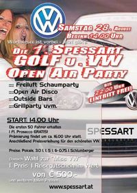 1. Golf & VW Party@Spessart