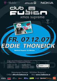 ClubFusion xmas supreme - Eddie Thoneick@Babenberger Passage