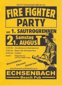 Firefighter Party@Freizeitanlage Beach Pub