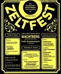 Zeltfest am Wachtberg@Festzelt