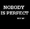 Nobody is perfect but ME