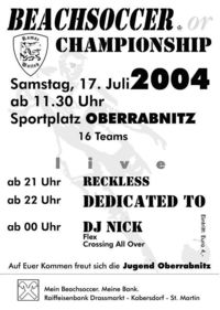 Beachsoccer Championchip 2004@Sportplatz