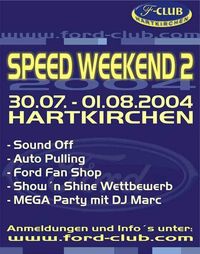Speed Weekend 2@ - 