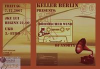 Keller Berlin präsentiert Böhmischer Wind und DJ Andryx@LUI