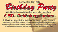 Birthday Party@A-Danceclub