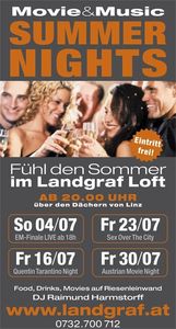 Movie & Music Summer Nights@Landgraf Loft