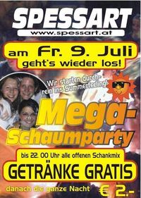 Mega-Schaumparty@Spessart
